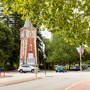 Photograph of Subiaco clocktower